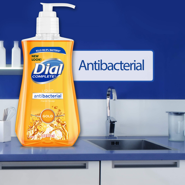 Dial Antibacterial Liquid Hand Soap, Gold, 7.5 Ounce online at globaldelivered