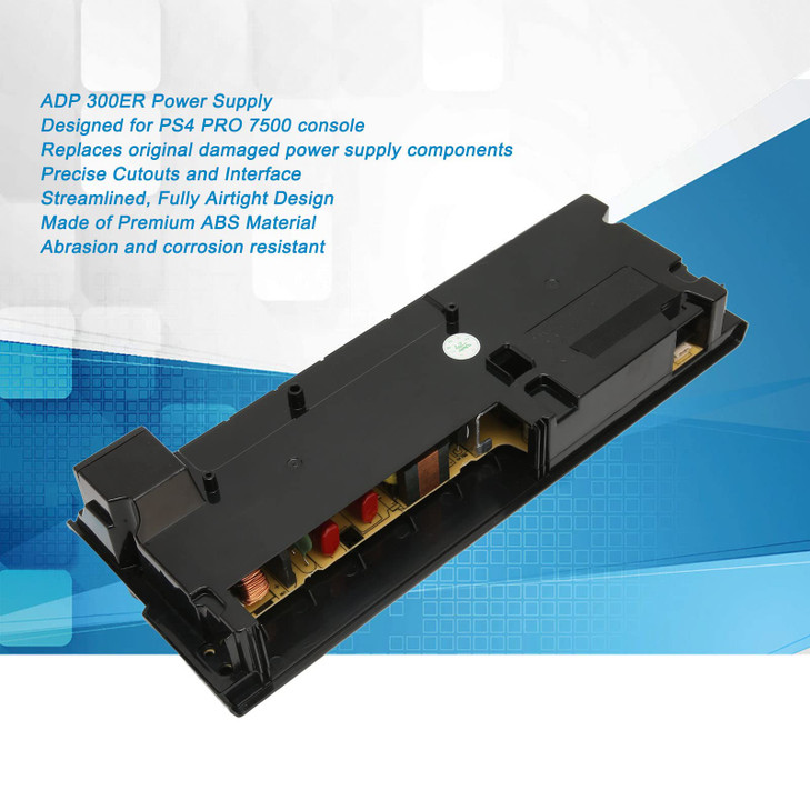 Power Supply Replacement for Game Console 300ER Host Power Supply Unit Wear Professional Design