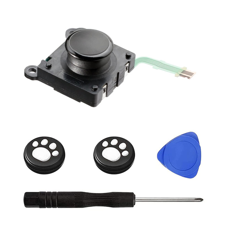 Joystick Button 3D Rocker Analog ThumbStick Replacement for Sony PSV 2000 PS Vita 2000 2001 Black