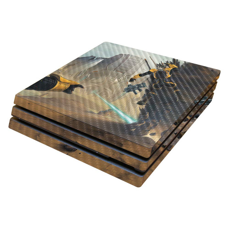 MightySkins Carbon Fiber Skin for Sony PS4 Pro Console Battlefield Protective Durable Textured Carbon Fiber Finish Easy