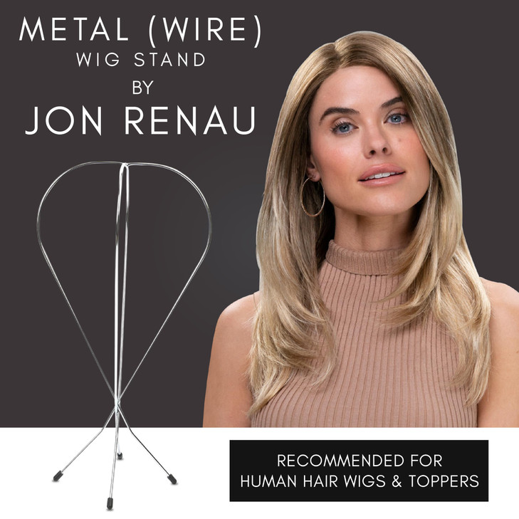 Jon Renau Metal Wire Wig Stand - Sturdy and Collapsible Wig Holder online at globaldelivered