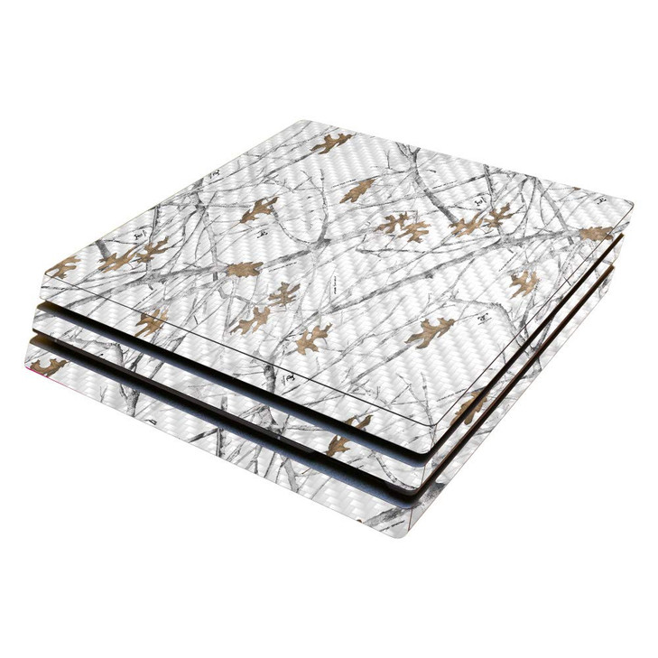 MightySkins Carbon Fiber Skin for Sony PS4 Pro Console Conceal Snow Protective Durable Textured Carbon Fiber Finish Easy