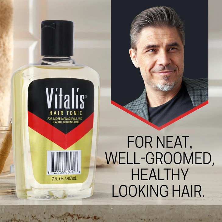 Vitalis Hair Tonic for Men 7 fl oz (207 ml)(Pack Of 2) online at globaldelivered