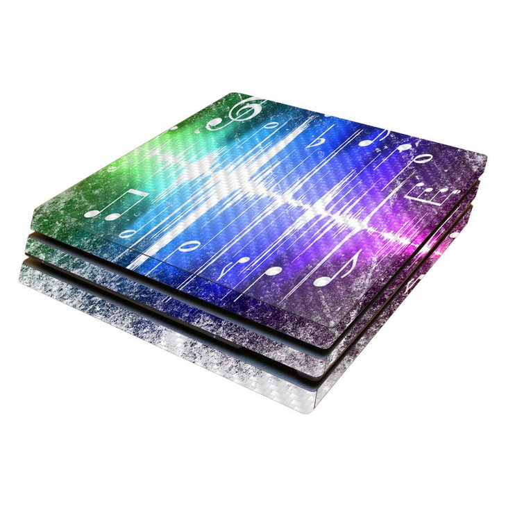 MightySkins Carbon Fiber Skin for Sony PS4 Pro Console Music Man Protective Durable Textured Carbon Fiber Finish Easy to