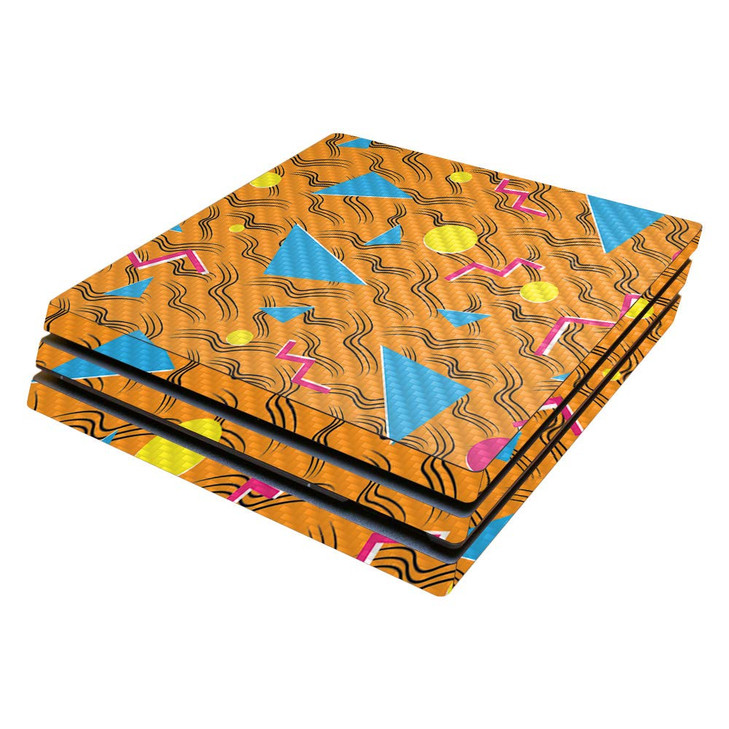 MightySkins Carbon Fiber Skin for Sony PS4 Pro Console 90s Tiger Protective Durable Textured Carbon Fiber Finish Easy to