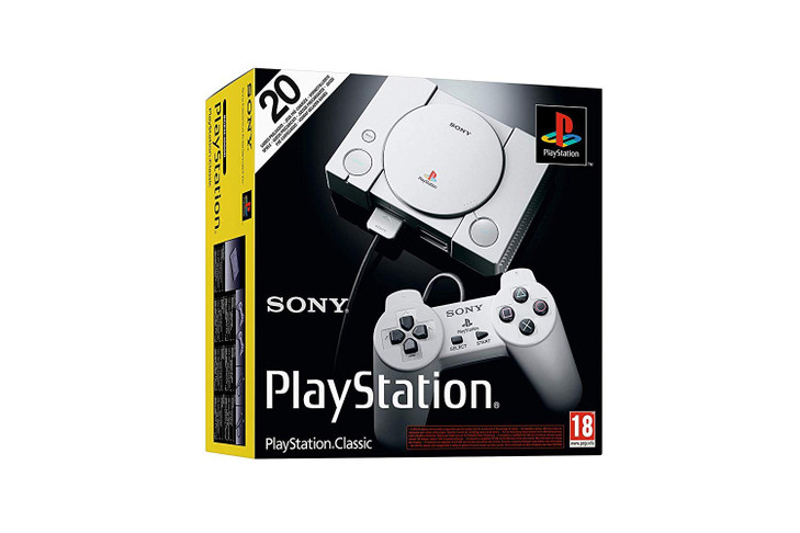 Sony Playstation Classic Console with 20 Playstation Games PreInstalled Holiday Bundle Includes Final Fantasy VII Grand