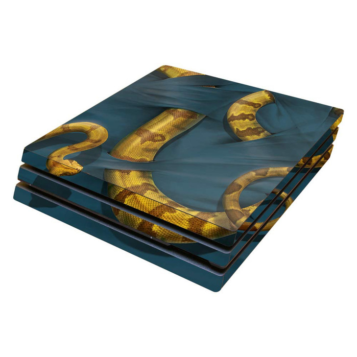 MightySkins Skin Compatible with Sony PS4 Pro Console Boa Constrictor Protective Durable and Unique Vinyl Decal wrap Cov