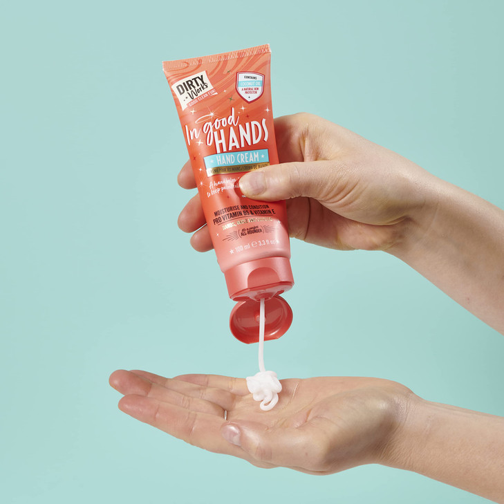 Dirty Works In Good Hands Signature Hand Cream 100ml online at globaldelivered