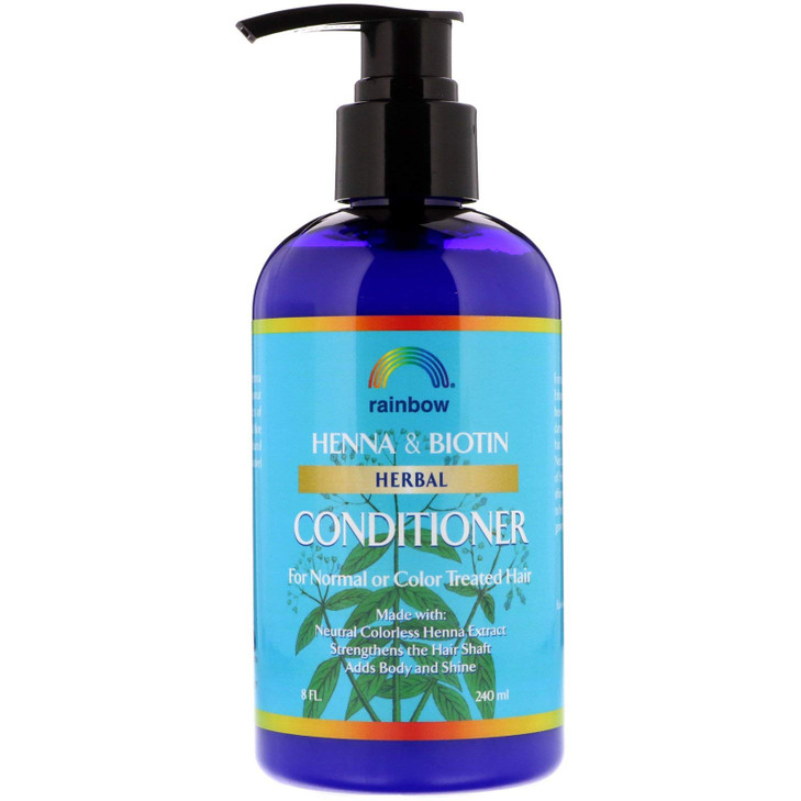 Rainbow Research Herbal Conditioner Henna and Biotin - 8 fl oz online at globaldelivered