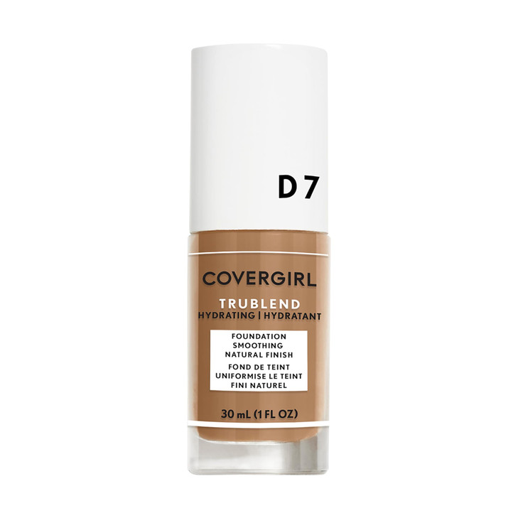 COVERGIRL truBlend Liquid Foundation Makeup Soft Sable D7, Packaging May Vary online at globaldelivered