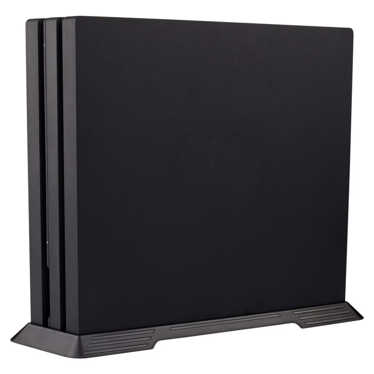 eXtremeRate Black Vertical Stand for PS4 Pro Console Steady Base Mount Holder for PS4 Pro Console Bracket Stand for PS4