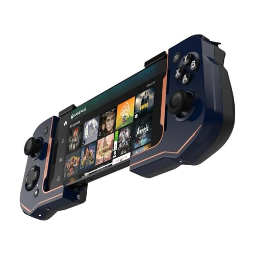 Turtle Beach Atom Mobile Game Controller with Bluetooth for Cloud Gaming on iPhone with Compact Shape Console Style Cont