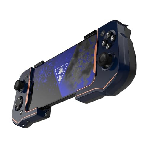 Turtle Beach Atom Mobile Game Controller with Bluetooth for Cloud Gaming on iPhone with Compact Shape Console Style Cont