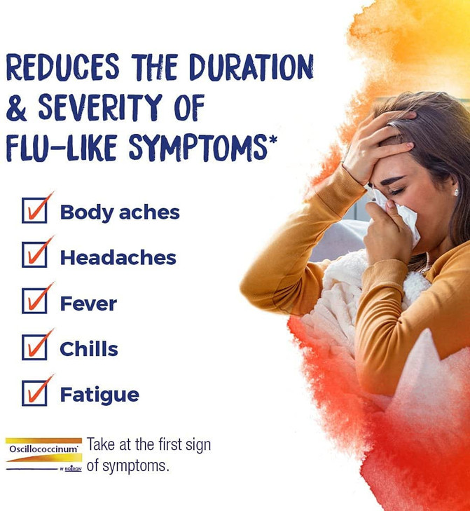 Boiron - Oscillococcinum Quick-Dissolving Pellets for Flu-Like Symptoms - 6 Dose(s) online at globaldelivered