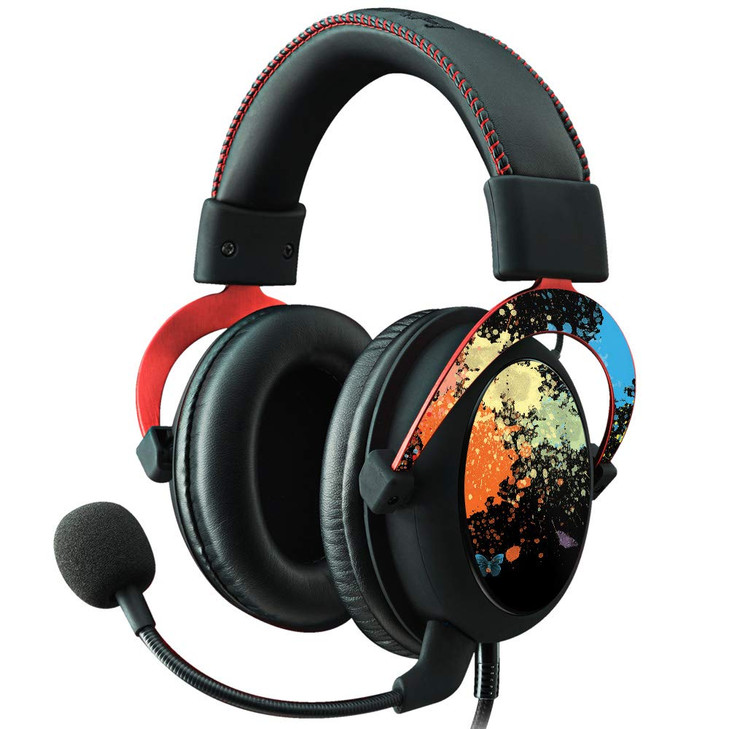 MightySkins Skin Compatible with Kingston HyperX Cloud II Gaming Headset Splatter Protective Durable and Unique Vinyl De