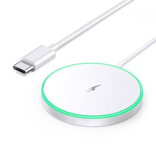 Magnetic Wireless Charger 15W Mag Safe ChargerFast Charging Pad Compatible with iPhone171615141312 Series Airpods 2 3 Pr