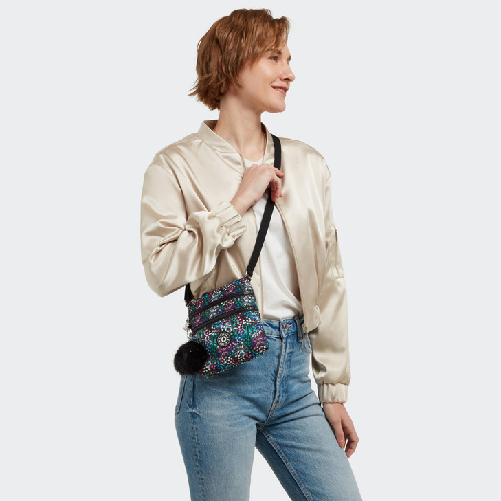 Kipling Alvar Extra Small Printed Mini Bag Firework Sky