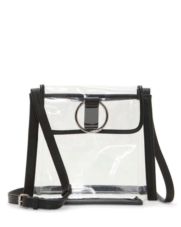Vince Camuto Womens Livy Large Crossbody Black