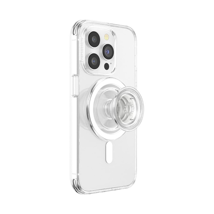 PopSockets Phone Grip for MagSafe Magnetic Holder Phone Stand Clear
