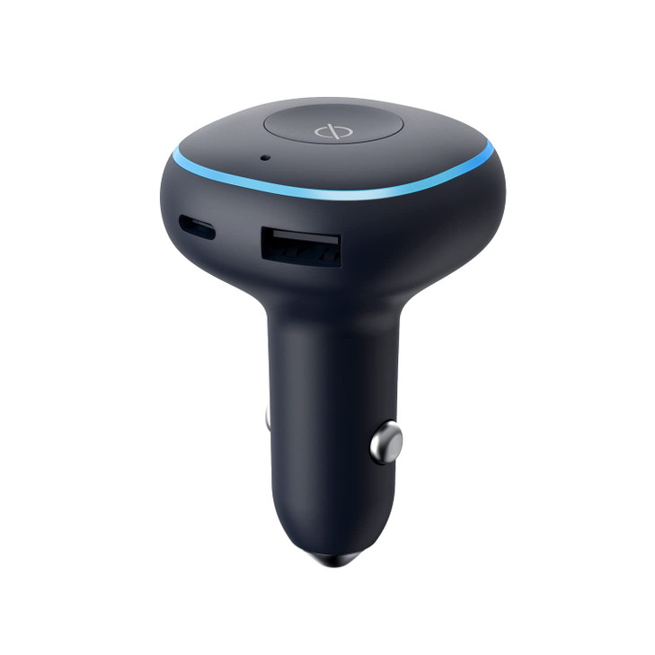 iOttie Aivo Boost AlexaBuilt In Car Charger USBC PD USBA QC Fits Apple Android Google Devices