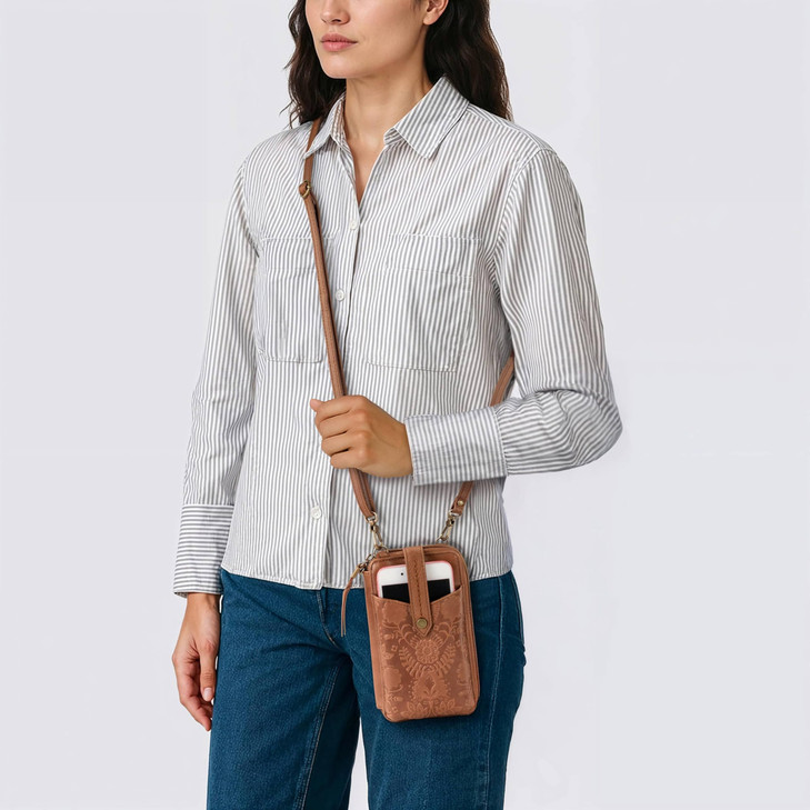 Silverlake North South Smartphone Crossbody