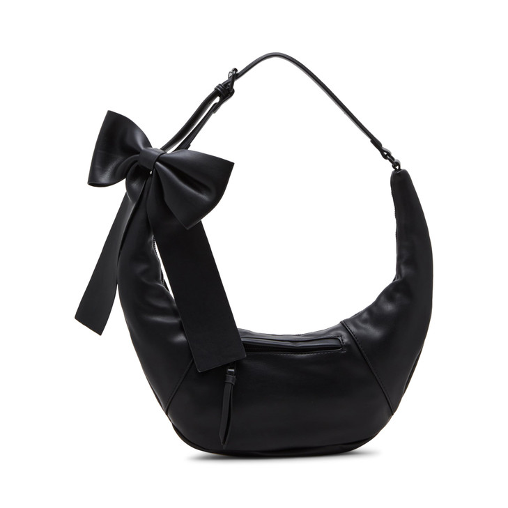 Betsey Johnson Bow Hobo Sling Black