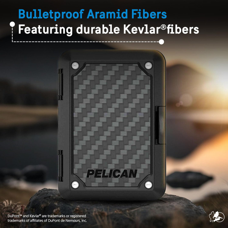 Pelican iPhone MagSafe Wallet with RFID Blocking Military STD SnapOn Magnetic Phone Wallet for Cash and Phone Card Holde