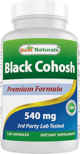 Best Naturals Black Cohosh 540 mg 120 Capsules online at globaldelivered