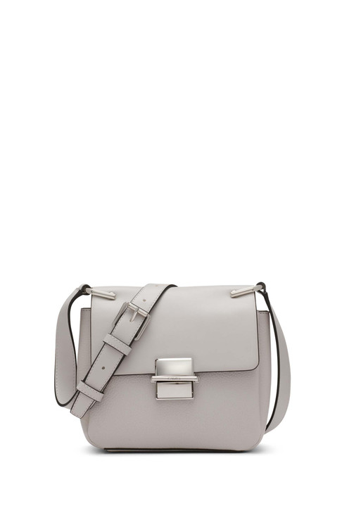Calvin Klein Clove Triple Compartment Flap Crossbody Dove Grey One Size