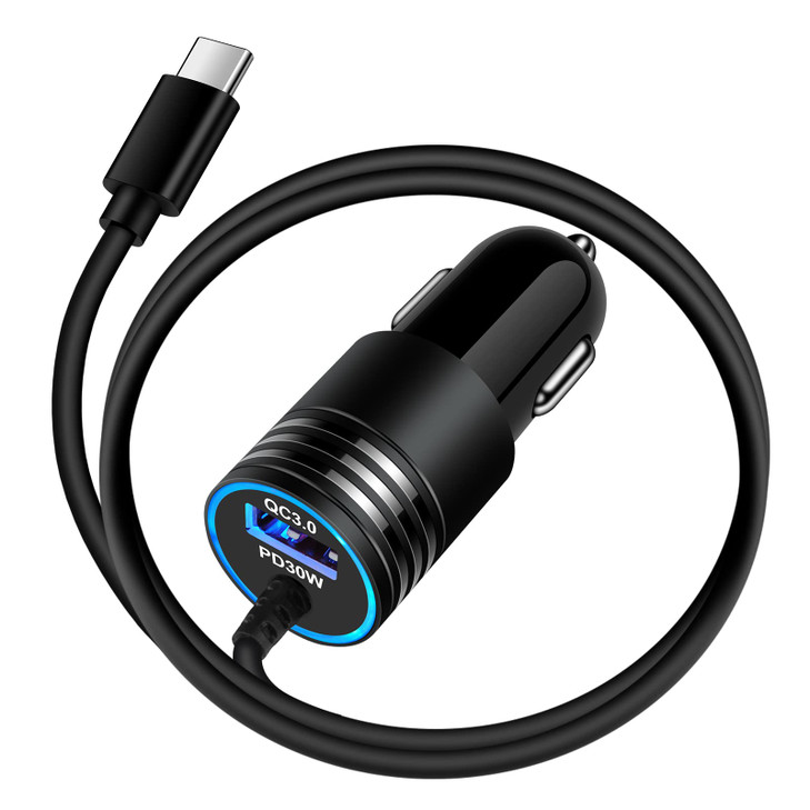 USB C Car Charger 48W Super Fast Charging Type C Car Adapter for Samsung Galaxy S25 Ultra S24 S23 S22 S21 S20 A56 A36 A2
