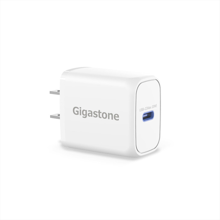 Gigastone 20W USB C Charger Power Essential PD30 Fast Charger Compact USB C Power Adapter Rapid Charging Compatible with