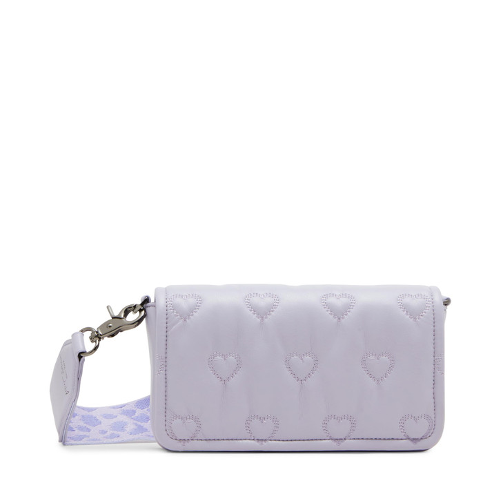 Betsey Johnson Quilted Heart Crossbody