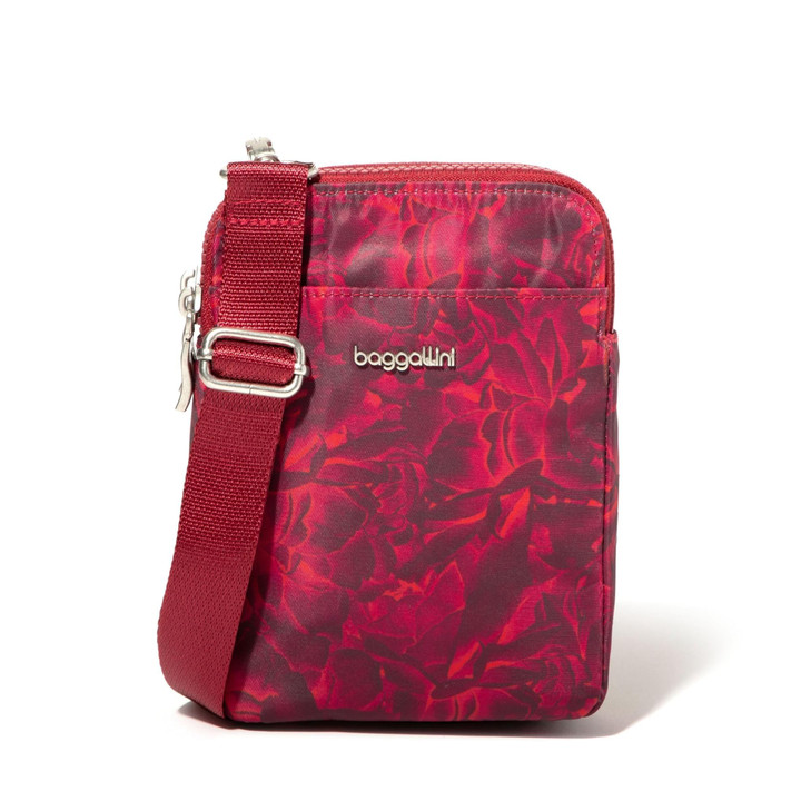 Modern Take Two RFID Crossbody 5x7 Lightweight Small Phone Wallet Crossbody Bag Nylon Travel Purse