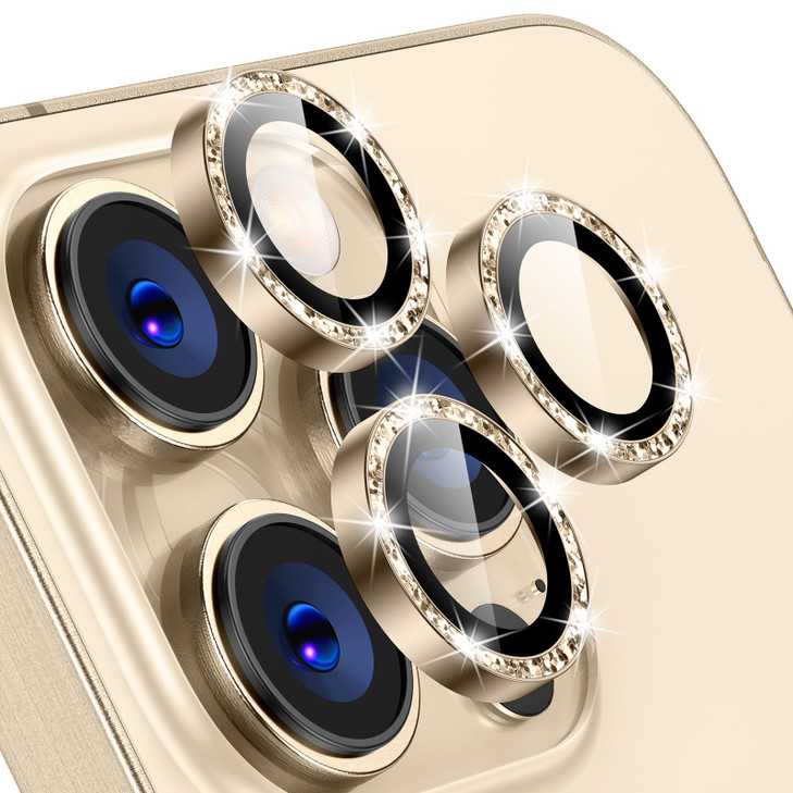 Tensea Camera Lens Protector Compatible for iPhone 16 Pro Max16 Pro14 Pro Max14 Pro Metal Aluminum Alloy Tempered Glass