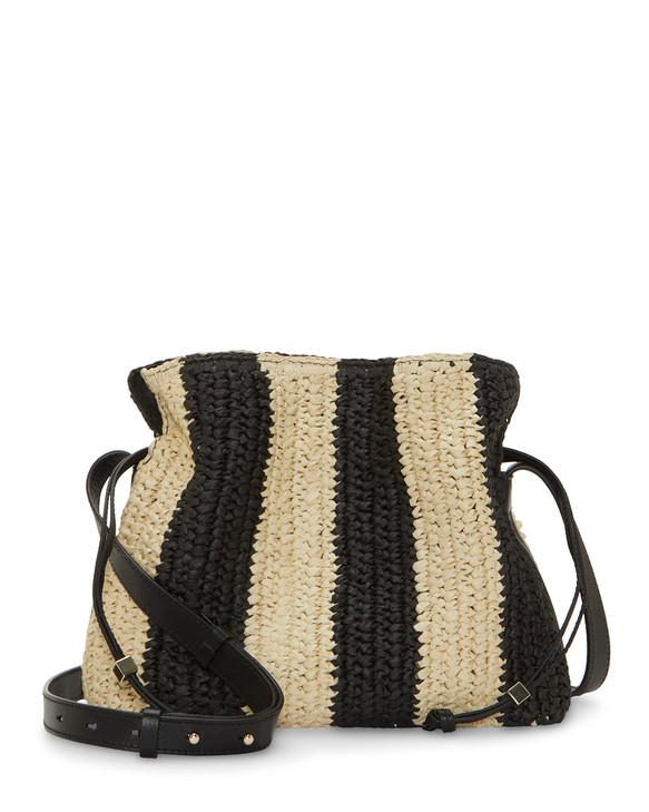 Vince Camuto Womens Dario Crossbody BlackNatural