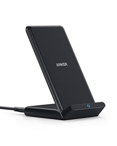 Anker 313 Wireless Charger Stand QiCertified for iPhone 171717 Pro17 Pro Max151413 10W FastCharging Galaxy S23 S22 S21No