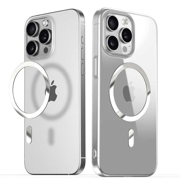 KISMER for MagSafe Sticker 2 Pack Magnetic Ring Universal Magnetic Wireless Charger Conversion Kit for iPhone 1615141312
