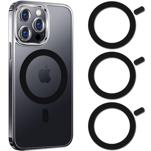 COJOC 3PCS for Magsafe Ring StickerUniversal Magnetic Conversion Adapter Compatible with Wireless Charging Accessories f