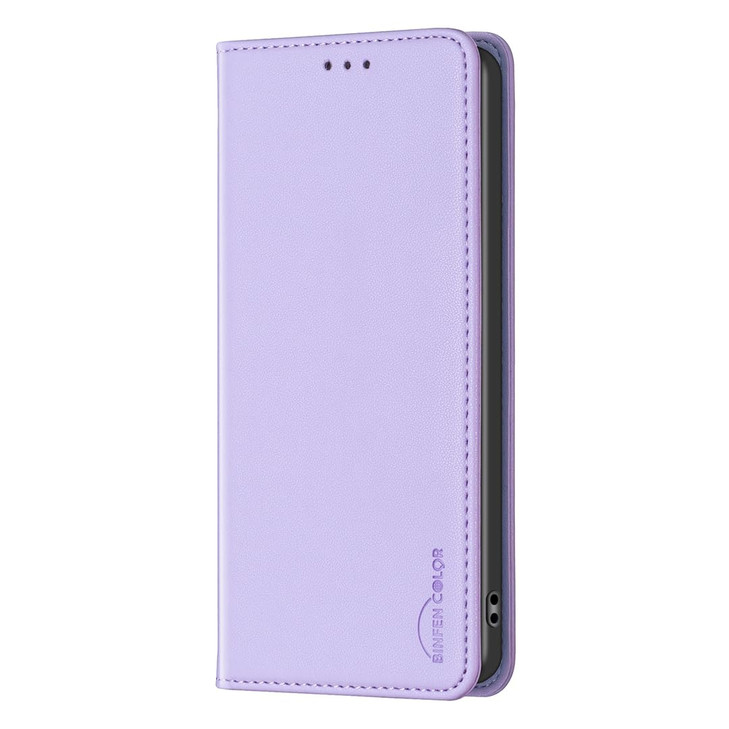 SUPWALL Leather Case Compatible with iPhone 16 Plus Case Wallet Buildin Magnetic Book Folding Flip Folio Case with Kicks