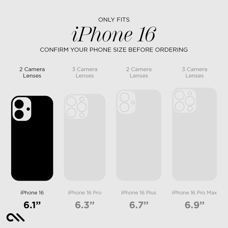CaseMate iPhone 16 Case Compatible with MagSafe Stylish Marble Phone Case with 12ft Drop Protection Premium Magnetic Cov