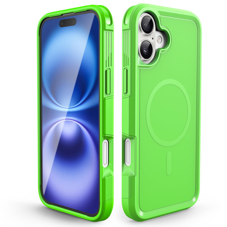 Sansunto Magnetic Case for iPhone 16 Pro Max Compatible with MagSafe MilitaryGrade Protection Heavy Duty FullBody Shockp