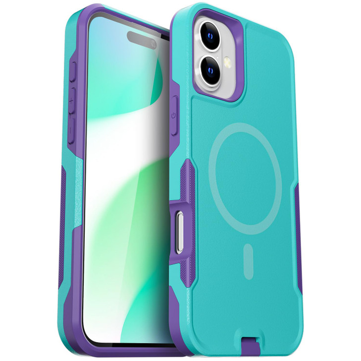 AICase for iPhone 16 Case Compatible MagSafeHeavy Duty 20 FT Drop Protection Full Body Rugged Shockproof Military Protec