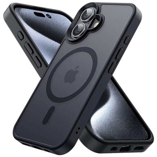 Gyizho Magnetic Case for iPhone 16 Plus Case Military Grade Drop Tested Compatible with MagSafe Slim Protective Cover fo
