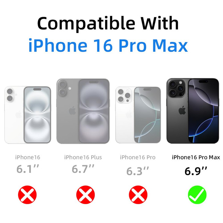 Xlevel Designed for iPhone 16 Pro Max Case Flexible Carbon Fiber Slim Fit Shockproof Lightweight Phone Cover Thin Matte