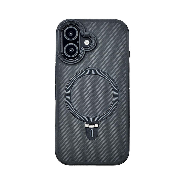 QBGRLLT Magnetic Compatible with iPhone 16 Case with Stand Compatible with Magsafe Military Grade Drop Protection Matte