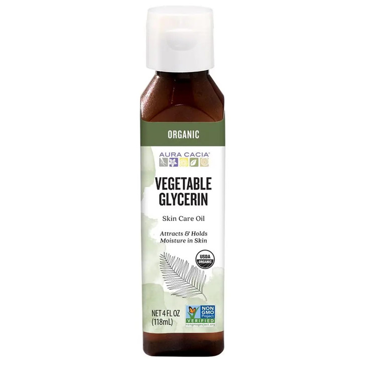 Aura Cacia Organic Skin Care Oil, Vegetable Glycerin, 4 Fluid Ounce online at globaldelivered