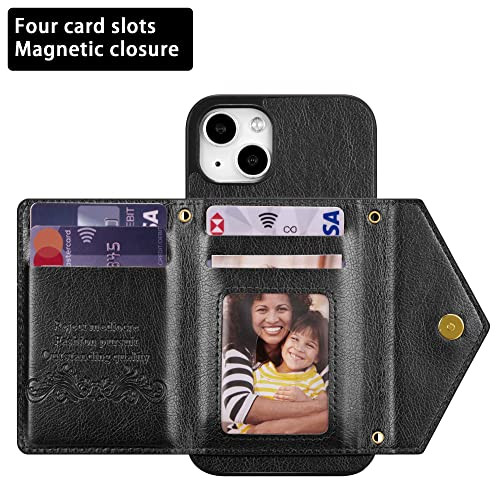 ZCDAYE Crossbody Wallet Phone Cases for iPhone 13 Pro Max iPhone 13 Pro Max67 inches Wallet Phone Case Premium Leather P