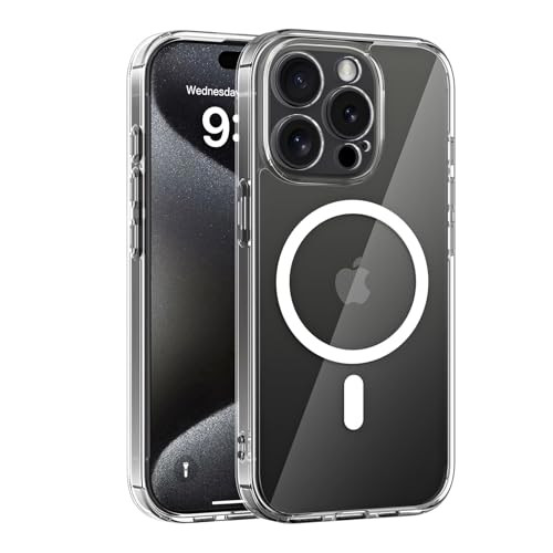 COOLQO Magnetic for iPhone 16 Pro Max Case Compatible with MagSafe 15 FT Military Grade Drop Protection ScratchResistant