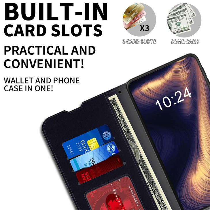 Tudguiloae for iPhone 16 Pro Max Flip Cover PU Leather Case for iPhone 16 Pro Max Crow Book Magnetic Clasp Phone Wallet