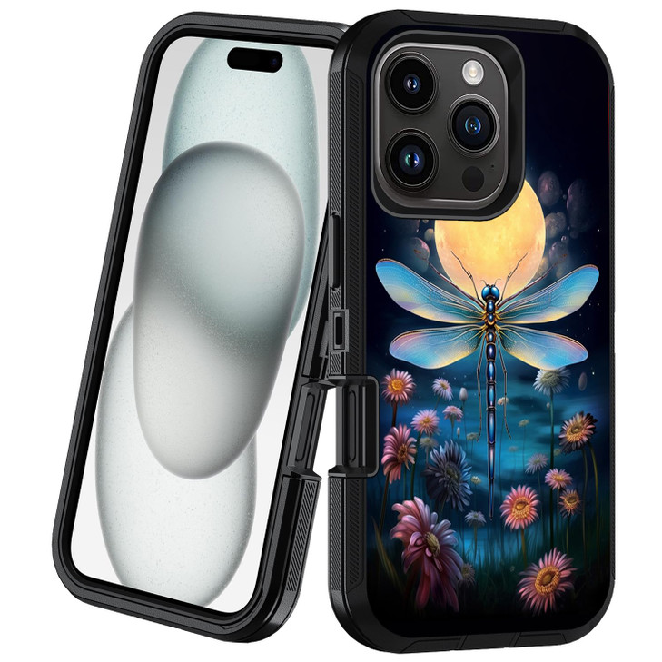 BXIKEOPIU Designed for iPhone 16 Pro Max Case Heavy Duty 3Layer Shockproof DustDrop Proof FullBody Rugged Phone Protecti